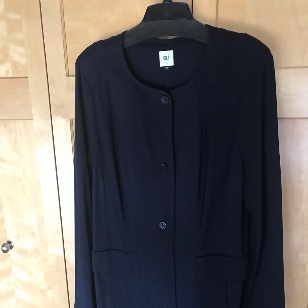 Cabi Lido jacket. NWOT  size XL   Navy blue